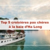 Top 5 croisières pas chères à la baie d’Ha Long pour un voyage inoubliable et authentique