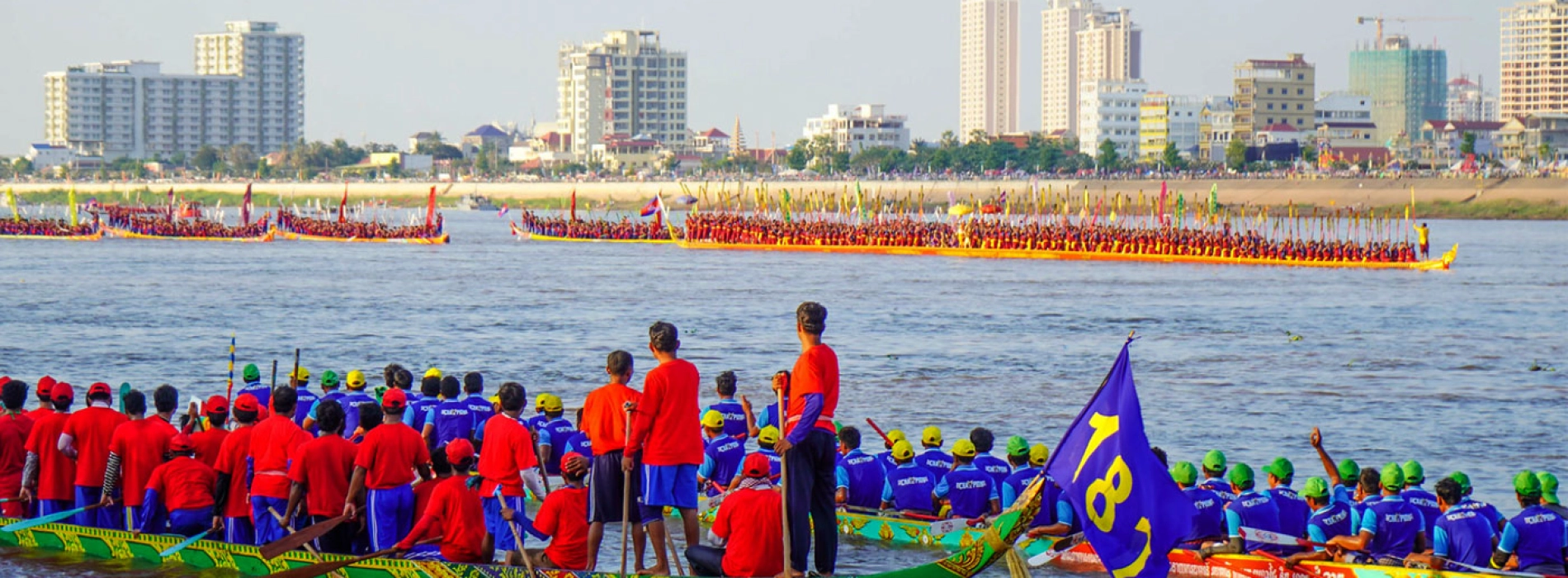 Où voir les plus belles courses de pirogues pendant le Bon Om Touk ?