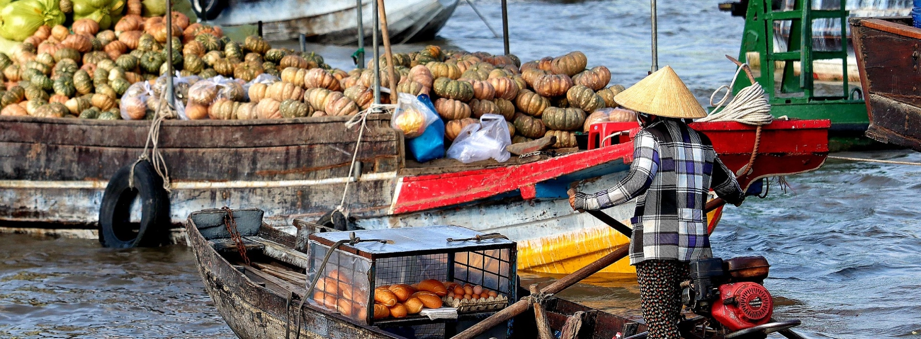Top 10 marchés flottants proches d’Ho Chi Minh : une immersion au cœur du delta du Mékong