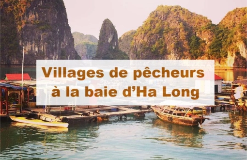 Visite des villages de pêcheurs à la baie d’Ha Long : immersion au cœur du Vietnam