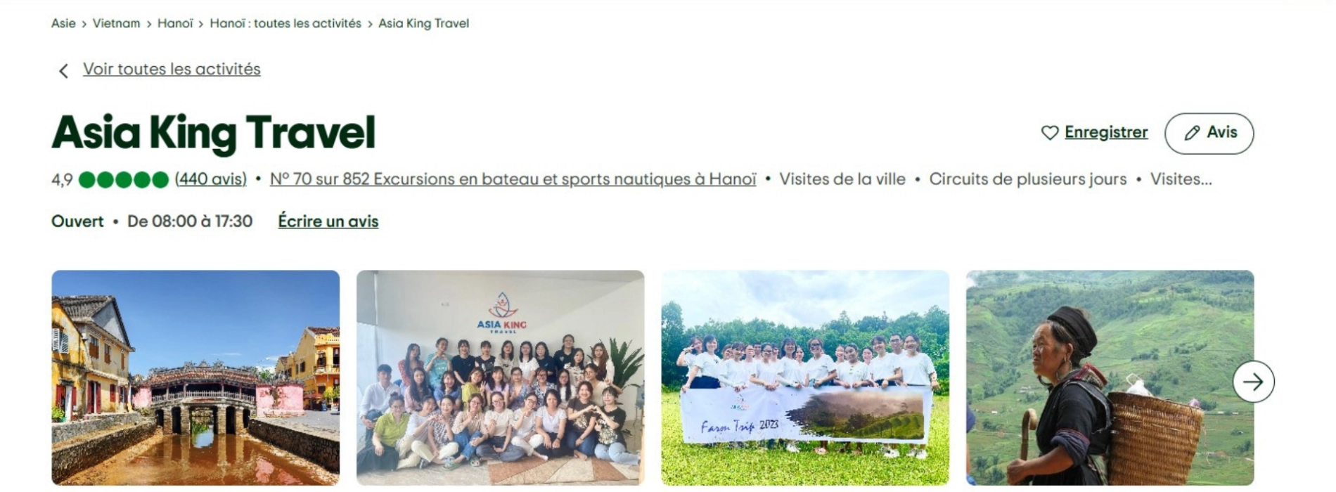 Asia King Travel est fier de recevoir le prix Tripadvisor Travelers’ Choice Awards 2026
