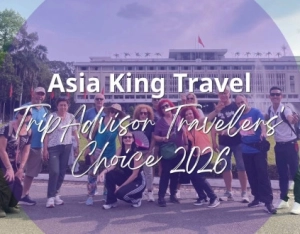 Asia King Travel est fier de recevoir le prix Tripadvisor Travelers’ Choice Awards 2026