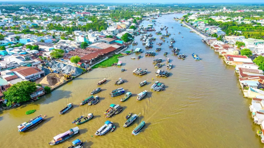 Can Tho – Marché flottant de Cai Rang – Saigon
