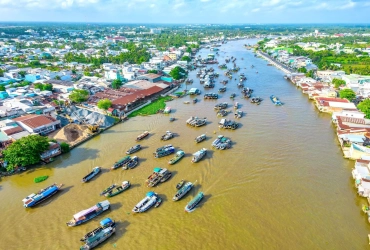 Can Tho – Marché flottant de Cai Rang – Saigon (B)