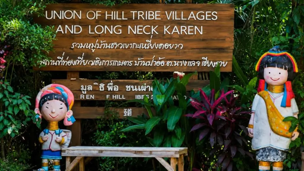 Village de Karen - Radeau de bambou - Village de Lahu - Village Shan - Chiang Mai